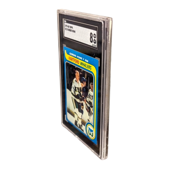 1979-80 Gordie Howe Collector Card Graded 8 out of 10 Hockey Vintage Sports - Picture 2 of 6
